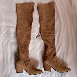Goodnight Macaroon Marlo Suede Over the Knee Boots